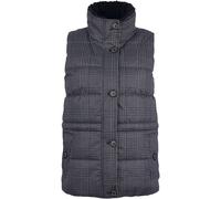 Barbour Steppweste Herring Gilet Grey Prince of Wales Check (Größe: 16) 42 grau