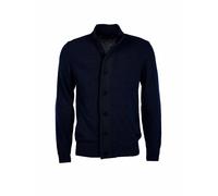 Barbour Cardigan Patch Navy - Größe XXL Blau XXL