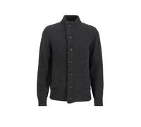 Barbour Strickjacke Essential Patch Zip Charcoal Marl (Größe: XL) 54 grau