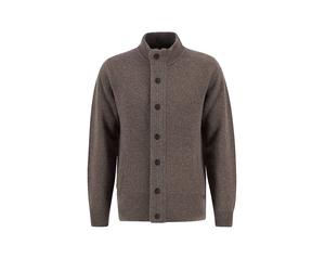 BARBOUR Strickjacke ESSENTIAL hellbraun | S