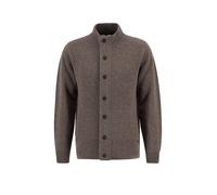 BARBOUR Strickjacke ESSENTIAL hellbraun | XXL