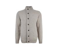 BARBOUR Strickjacke ESSENTIAL hellgrau | M