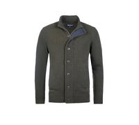 BARBOUR Strickjacke ESSENTIAL olive | L
