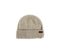 Barbour Strickmütze Beanie Carlton One Size gefüttert Beige