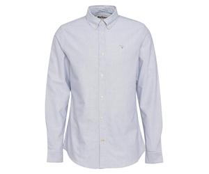 Barbour Stripe Oxtown Shirt Navy Mens S