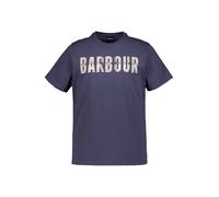 Barbour T-Shirt Herren Slim Fit Kurzarm Baumwolle blau, M