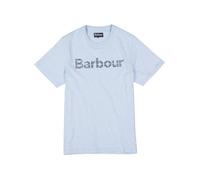 Barbour T-Shirt Herren Slim Fit Kurzarm Rundhals Baumwolle blau, M