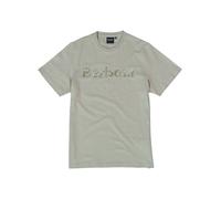 Barbour T-Shirt Herren Slim Fit Kurzarm Rundhals Baumwolle grün, S