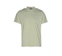 Barbour T-Shirt Herren Slim Fit Kurzarm Baumwolle grün, L