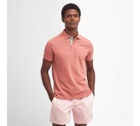Barbour Tartan Pique Polo Shirt - Pink Clay - XL Poloshirt mit Tartan-Details Poloshirts