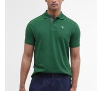 Barbour Tartan Pique Polo Shirt - Racing Green - XL Polo-Shirt mit Tartan-Details Poloshirts
