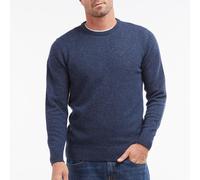 Barbour Tisbury Crew Neck Sweater - Navy - XXL Einfarbiger Pullover aus feiner Wollmischung Leichte Pullover