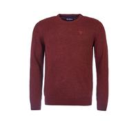 Barbour Tisbury Crew Neck Sweater - Ruby - M Einfarbiger, weicher Pullover aus Wollmischung Leichte Pullover