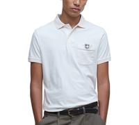 Barbour Tothill Tailored Fit Poloshirt - Antique White - XL Bequemes Freizeit-Poloshirt Poloshirts