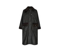 BARBOUR Trenchcoat KIRKLEES CHECKED WAX olive | 46