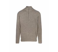 BARBOUR Troyer Pullover HOLDIN hellbraun | M