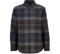 Barbour - Überhemd mit Tartanmuster - Chapter Tailored Check Overshirt Midnight Oak Tartan für Herren - Größe L - Navy blau Navy blau L