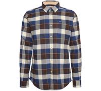 Barbour Valley Hemd Karo Braun Blau - Größe XL Braun XL