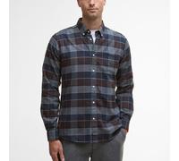 Barbour Valley Tailored Checked Shirt - Midnight - XXXL Kariertes Hemd aus Baumwolle Freizeit