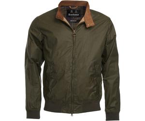 Barbour Wachsblouson Lightweight Royston Oliv (Größe: XL) 54 grün