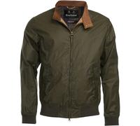 Barbour Wachsblouson Lightweight Royston Oliv (Größe: XXL) 56 grün