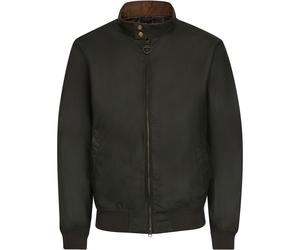 Barbour Wachsblouson Lightweight Royston Oliv (Größe: XXL) 56 grün