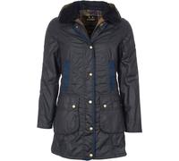 Barbour Wachsjacke Bower Navy/Classic (Größe: 14) 40 blau