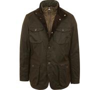 Barbour Wachsjacke Ogston Olive - Größe L Grün L