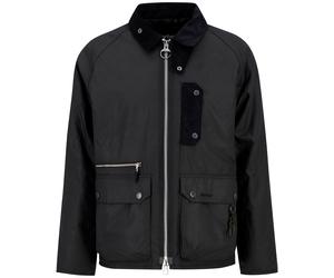 Barbour Wachsjacke Tract Black (Größe: XL) 54 schwarz