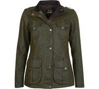 Barbour Wachsjacke Winter Defence Oliv (Größe: 18) 44 grün