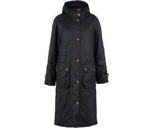 Barbour Wachsmantel Long Cannich Black (Größe: 12) 38 schwarz