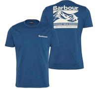 Barbour - Weiches, atmungsaktives Baumwoll-T-Shirt - Herren - Camber Graphic T-Shirt - Camber Graphic T-Shirt Oceana für Herren aus Blau M