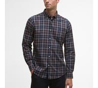 Barbour Wetheram Tailored Long-Sleeved Shirt - Midnight Oak Tartan - XL Leichtes Tartanhemd Freizeit