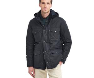 Barbour Winter Sapper Wax Jacket - Navy - S Eine ordentliche dunkle Wachsjacke Wachsjacken