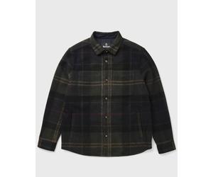 Barbour Woodlane Overshirt men Overshirts grey|multi in Größe:S