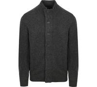 Barbour Strickjacke Essential Charcoal Marl (Größe: XXL) 56 grau