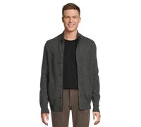 Barbour Strickjacke Essential Patch Zip Charcoal Marl (Größe: L) 52 grau