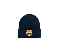 (Barcelona) Offizielle FC Barcelona Strickmütze mit Emblem, dehnbar, Wintermütze [Juni] Barcelona