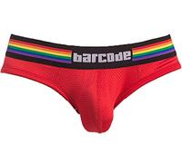 Barcode Berlin - Männer Slip Unterwäsche - Pride Brief Red - 1x Größe S