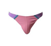 Barcode Berlin - Männer Unterwäsche - Uril Swim Thong Rose-Lila-Blue - 1x Größe L