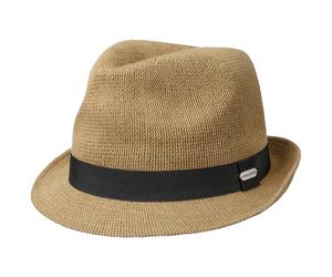 Bardolino Trilby Baumwollhut by Chillouts beige L (58-59 cm)
