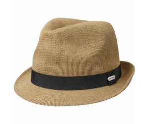Bardolino Trilby Baumwollhut by Chillouts beige M (56-57 cm)
