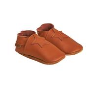 Barefoot-Babyschuhe (Krabbelschuhe) aus braunem Leder Leather Brown von EN FANT Größe: 24