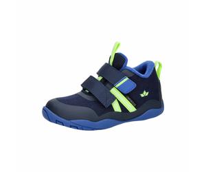 Barefoot Schuhe Jungen Klettverschluss wasserdicht blau LICO Aride V Mid - Blau / 30