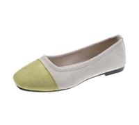 Barfuß Ballerina Damen,Ballerinas Damen Weite H Sommer Dirndl Schuhe Elegant Bequem Ballettschuhe Weiche Tanzschuhe Sportlich rutschfest Damenschuhe Sommerschuhe Leichte Trachtenschuhe