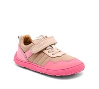 Barfußschuh BISGAARD "barefoot baloo", Kinder, Gr. 27, pink, kombiniert, Leder, Textil, Schuhe Barfußschuh, Klettschuh mit Gummizug und Klett, Größenschablone zum Download (50433110-27) pink, kombinie