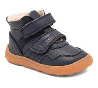 Barfußschuh BISGAARD "barefoot becky lamb", Mädchen, Gr. 26, blau (navy), Leder, Schuhe Barfußschuh, Winterboots mit Lammfell, Größenschablone zum Download (79297260-26) navy
