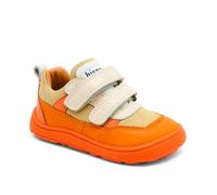 Barfußschuh BISGAARD "barefoot elroy", Jungen, Gr. 24, orange, Leder, Textil, Schuhe Barfußschuh, Klettschuh mit flexibler Sohle, Größenschablone zum Download (24989639-24) orange