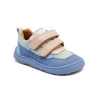Barfußschuh BISGAARD "barefoot elroy", Jungen, Gr. 26, blau, Leder, Textil, Schuhe Barfußschuh, Klettschuh mit flexibler Sohle, Größenschablone zum Download (46776709-26) blau