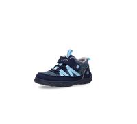 Barfußschuh DOCKERS BY GERLI, Jungen, Gr. 31, blau (navy, grau), Textil, Schuhe Barfußschuh, Freizeitschuh, Halbschuh, Klettschuh, Sneaker in bequemer Form (49298652-31) navy, grau